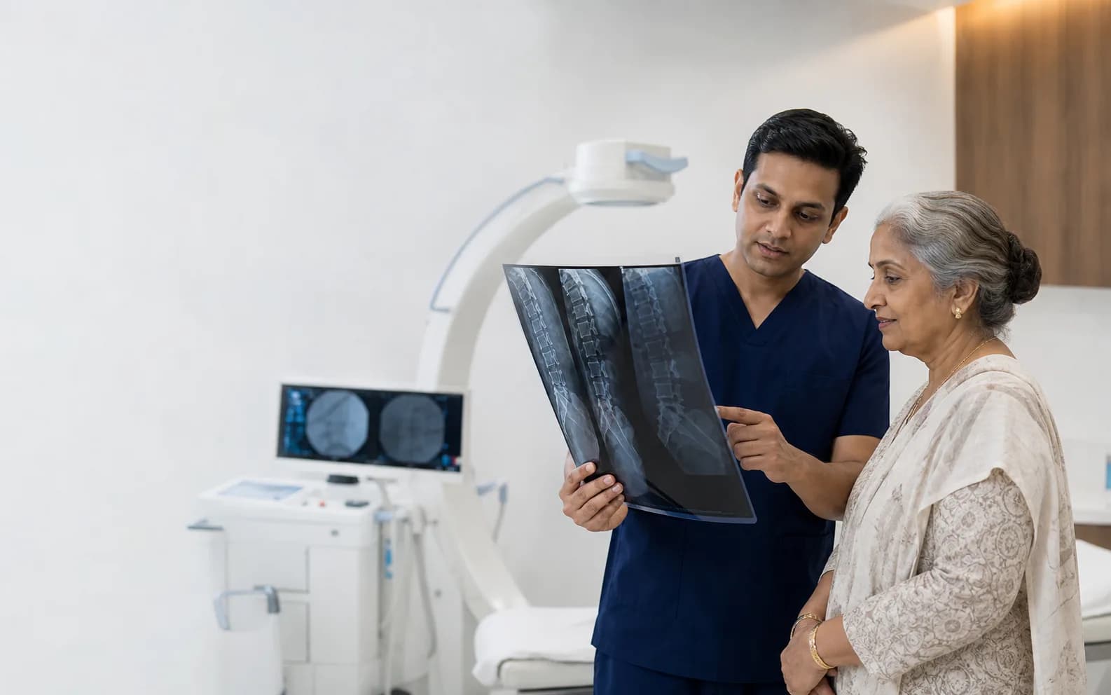 Kyphoplasty procedure for a vertebral compression fracture